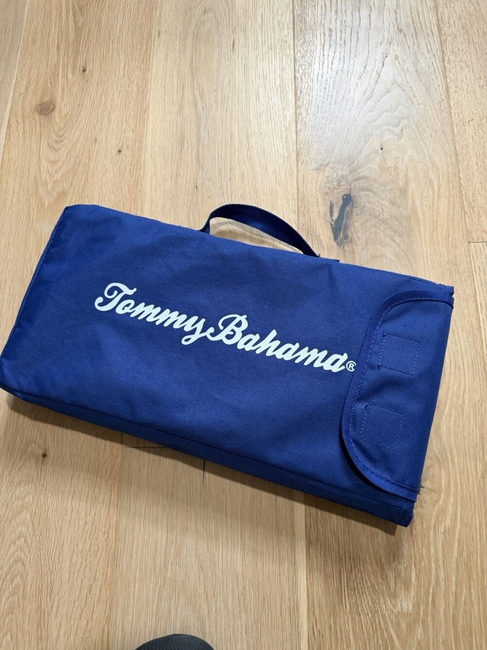 NWT Tommy Bahama Portable Foldable Beach Table Outdoor Camping Picnic Hiking NEW